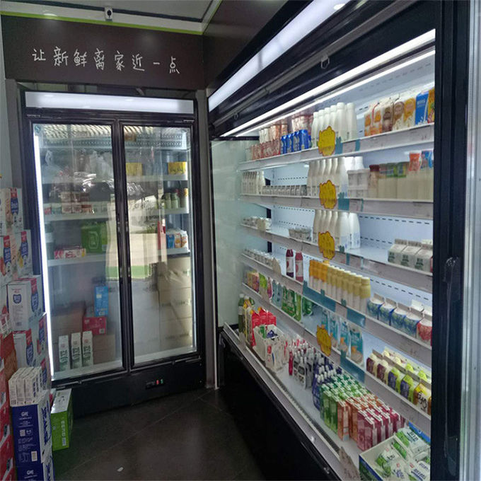 650L 파나소닉 슈퍼마켓 냉장 설비 0