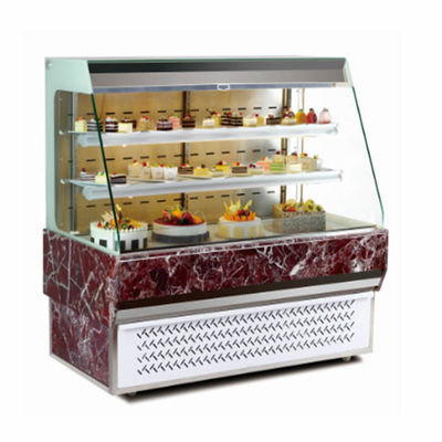 샌드위치을 소개하기 위한 공기 냉각법 1000W 빵집 냉장고 진열장