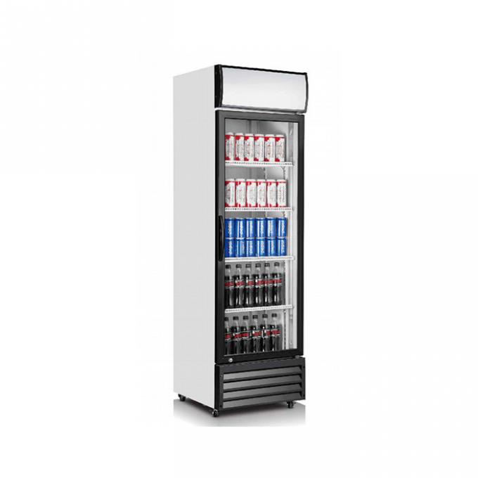 음료를 위한 CB 업라이트 360L 단일 유리 문 냉동고 1
