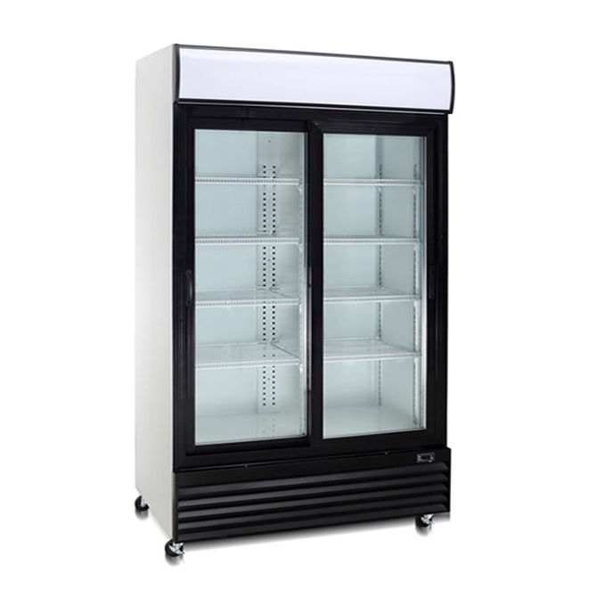 효율적 냉각 400W 240V 유리문 주류및음료 냉장고 0
