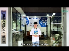 스테인리스 스틸 400L 슬라이딩 도어 상업용 냉장고 냉장고 자동 해빙 220V/50Hz