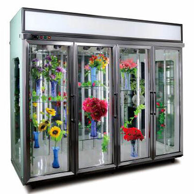 품질  3 Glass Door 600W Custom Commercial Refrigerator 공장