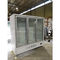 1600L 800W 상업적 유리문 냉각기 글래스 디스플레이 냉동고
