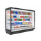 리모트형 슈퍼마켓 수직 멀티데크 열린 냉각장치