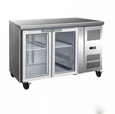 CE 1.2m 1.5m 1.8m과 반대 냉동고 하에 스테인레스 강을 냉각시키는 팬
