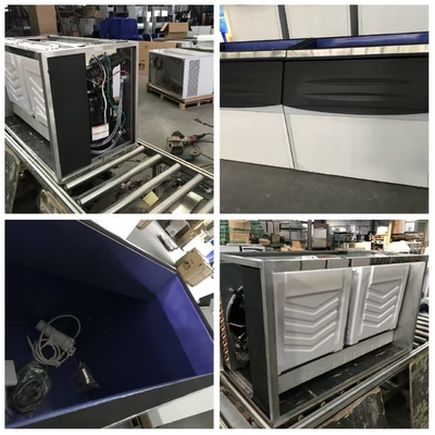 높은 생산성 CE 인증 500kg ~ 1000kgs ICE 공장을 위한 아이스 칸과 함께 상업용 아이스 메이커 기계