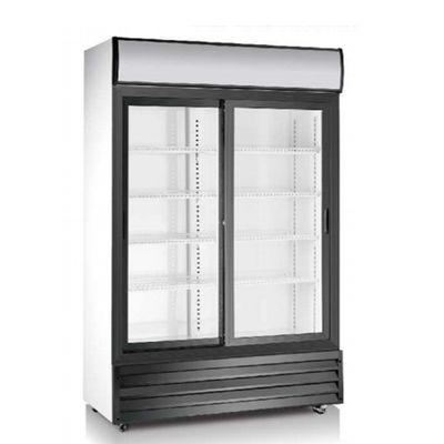 효율적 냉각 400W 240V 유리문 주류및음료 냉장고