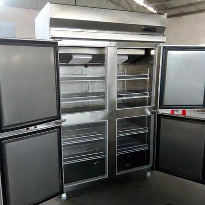 2000 밀리미터 550W 상업적 스테인레스 강 냉장고 프리더