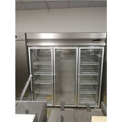 110W 1500L 상업적 스테인레스 강 냉장고 프리더
