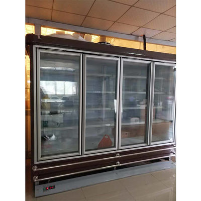 수직 1250L 슈퍼마켓 냉장 설비