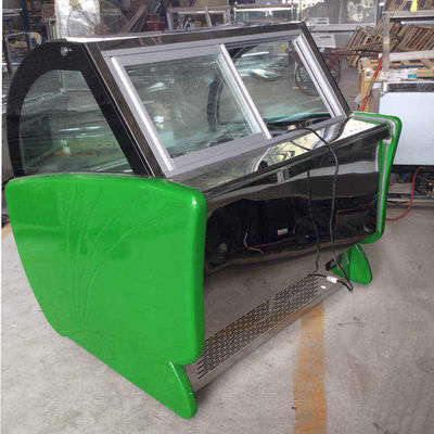 1.2m Marble Base Commercial Ice Cream Display Freezer