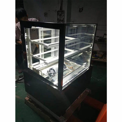 950W 상업적 제빵 설비 2m 3은 냉각된 케이크 디스플레이 캐비넷을 쌓습니다