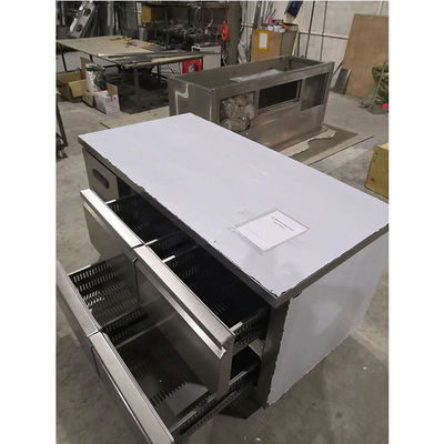 부엌을 위한 304SS 250W 상업적 냉동고 냉장고