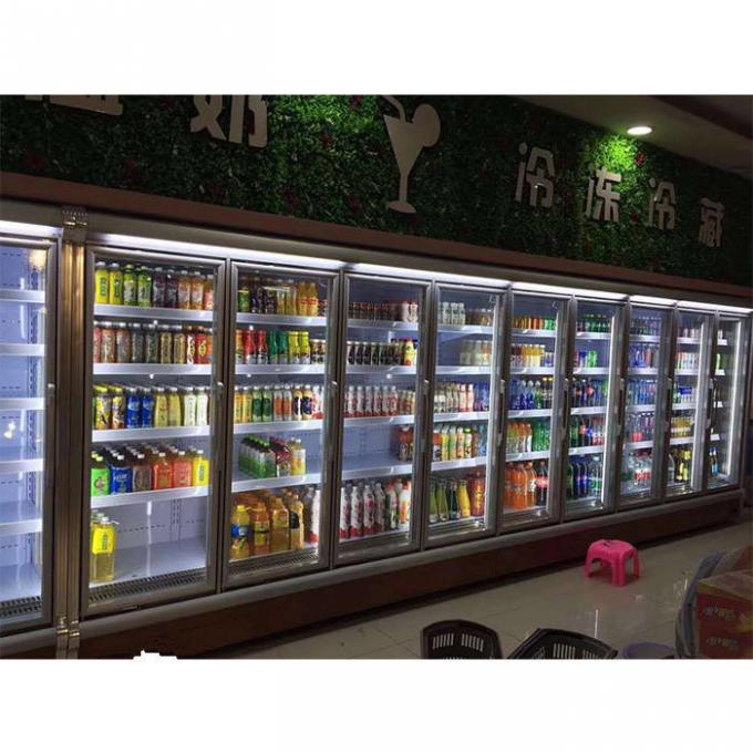 유리 문 380V 슈퍼마켓 냉장 설비 1