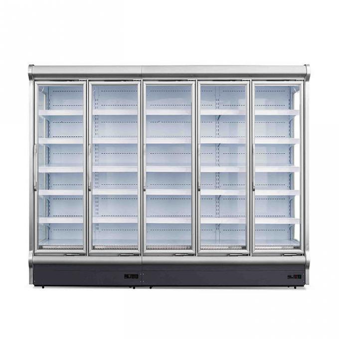 유리 문 380V 슈퍼마켓 냉장 설비 0