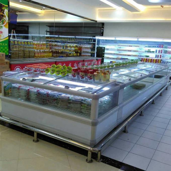 R404A 슈퍼마켓 아일랜드 냉장고 2
