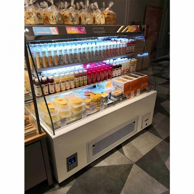 샌드위치을 소개하기 위한 공기 냉각법 1000W 빵집 냉장고 진열장 0