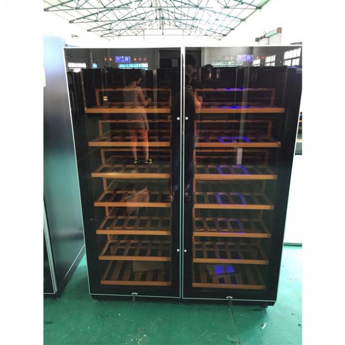 CE는 유리문 110 병 와인 디스플레이 냉동고를 결정했습니다 0