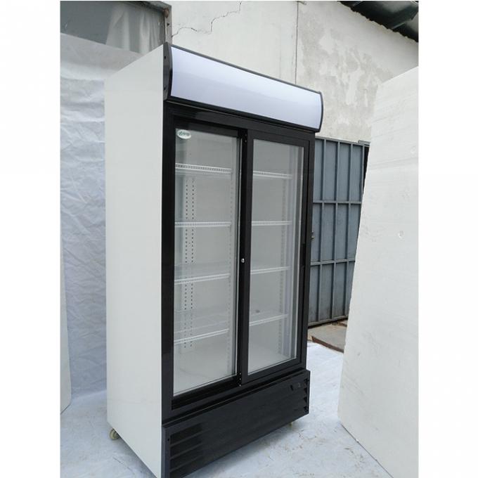 효율적 냉각 400W 240V 유리문 주류및음료 냉장고 2