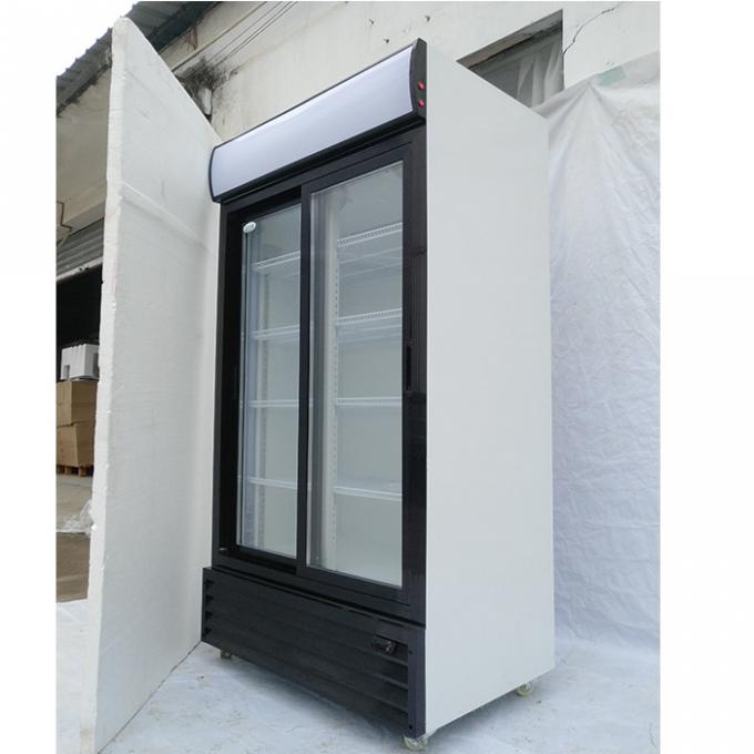 효율적 냉각 400W 240V 유리문 주류및음료 냉장고 1